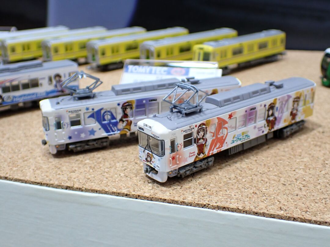 鉄コ 京阪電車大津線700形「響け！ユーフォニアム」ラッピング電車2023