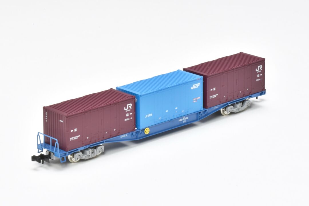 TOMIX JR貨車 コキ104形（新塗装・Z30Aコンテナ・30Aコンテナ付） 品番