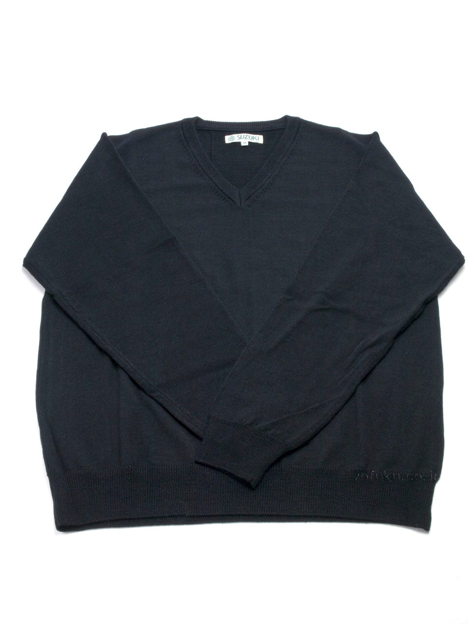 SUZUKIオリジナル SZ04 スーパーエキストラファインメリノ Vネック