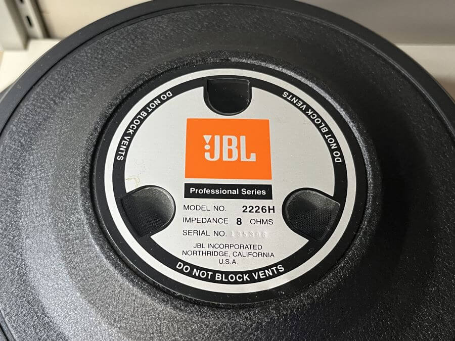 中古情報：JBLその2 JBL / 075 ツィーター（ペア）と ウーハー