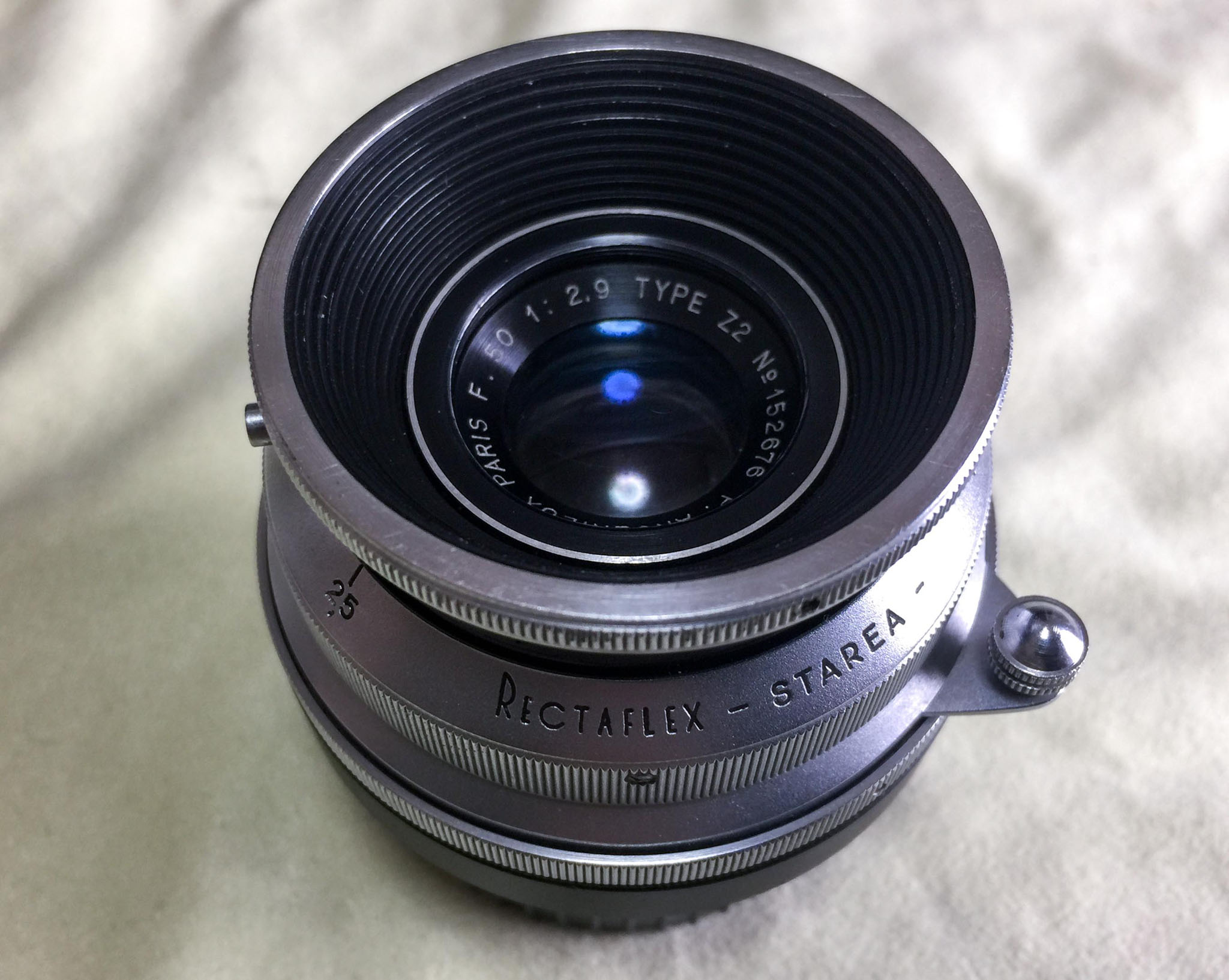 P.Angenieux 50mm F2.9 Type Z2 Rectaflex mount - 晴れ時々ジャズ、雨