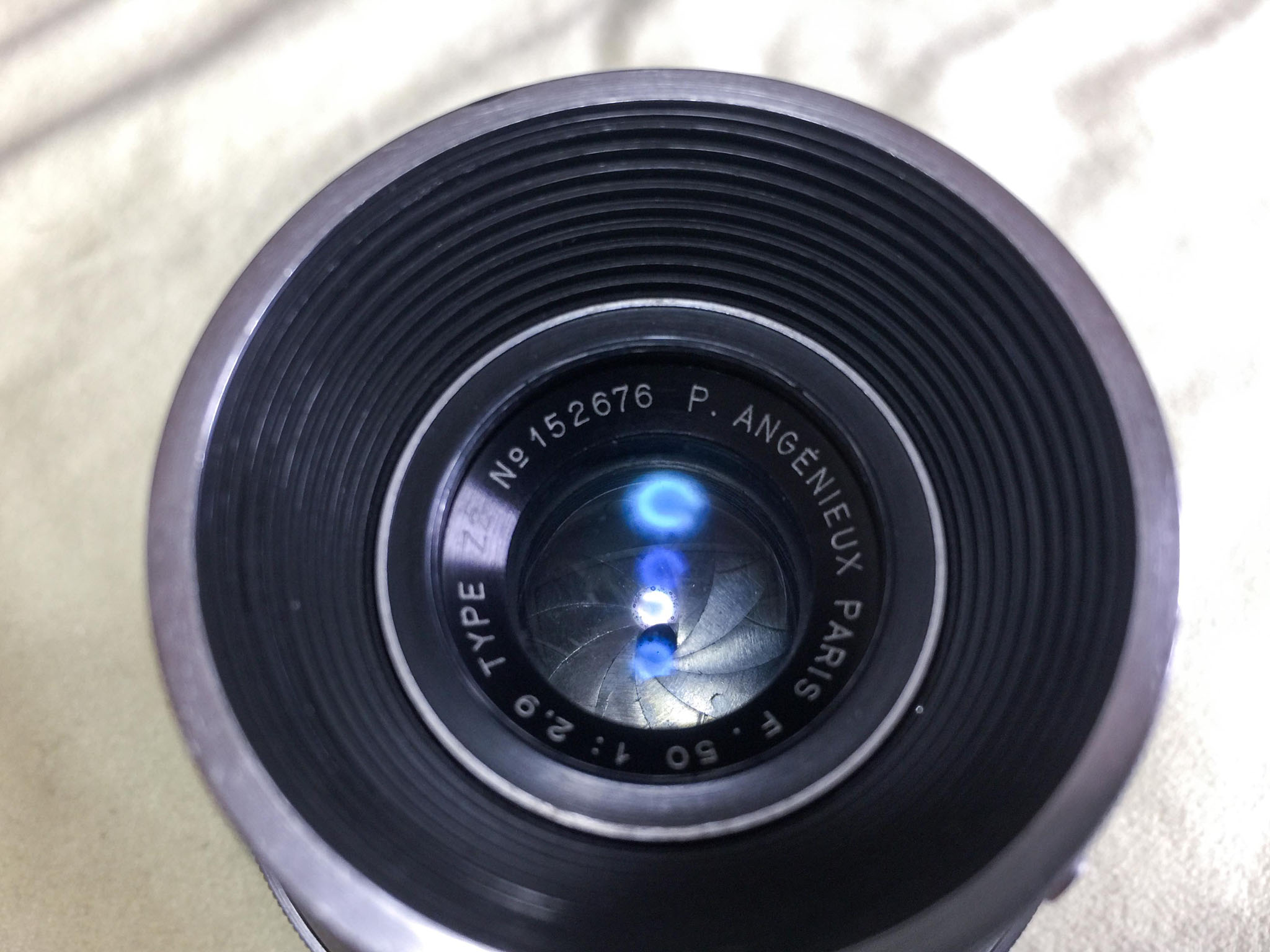 P.Angenieux 50mm F2.9 Type Z2 Rectaflex mount - 晴れ時々ジャズ、雨