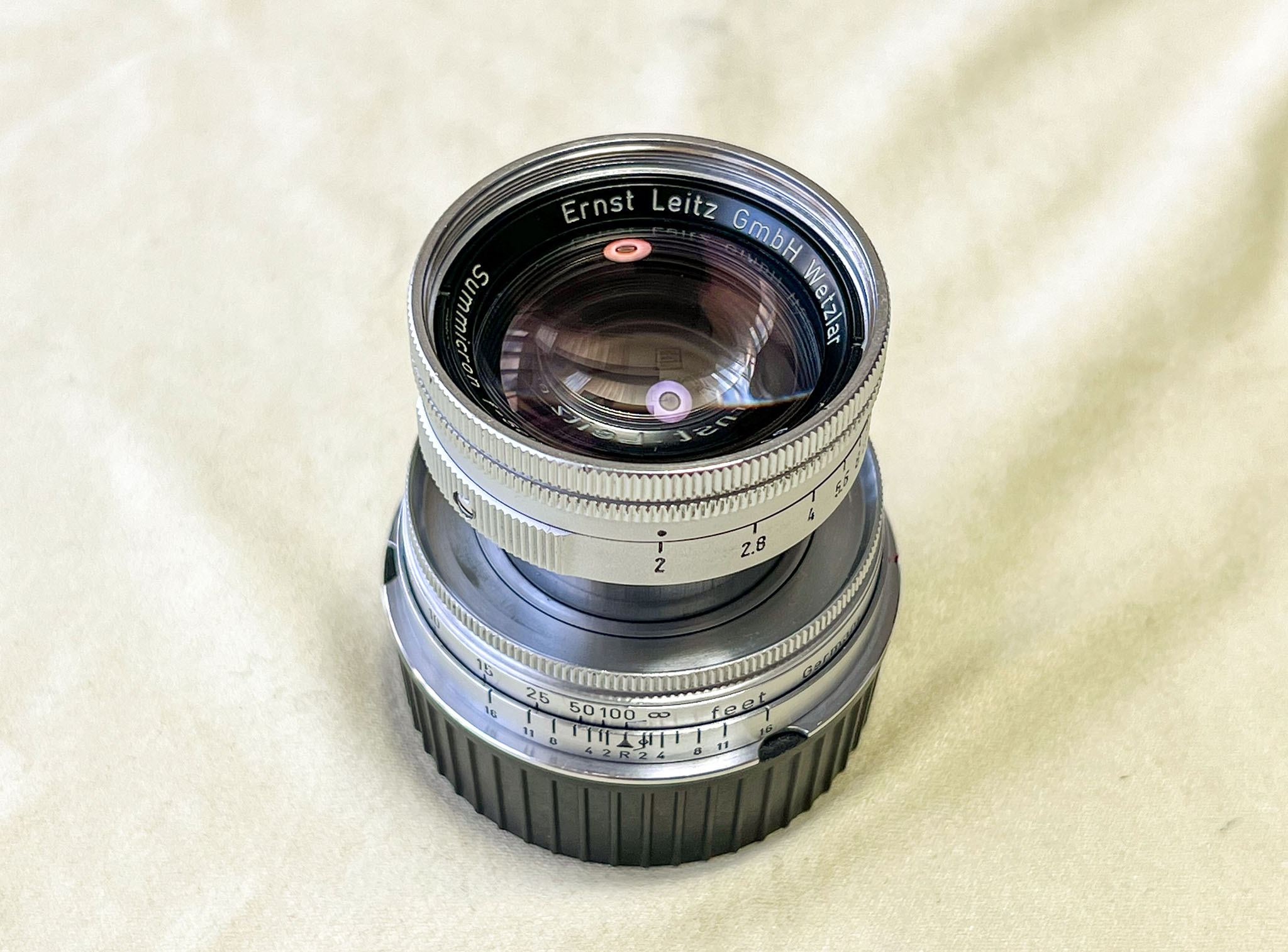 E. Leitz Summicron 50mm F2.0 Collapsible LTM 山崎光学研磨 - 晴れ