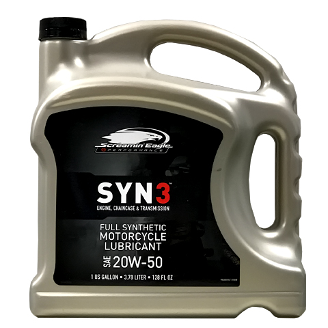 ハーレー純正□ SYN3 シンスリー 20W-50 100%化学合成油 （エンジン
