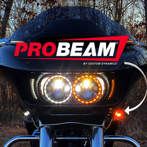 カスタムダイナミクス□ダイナミック LEDフロントターンシグナル