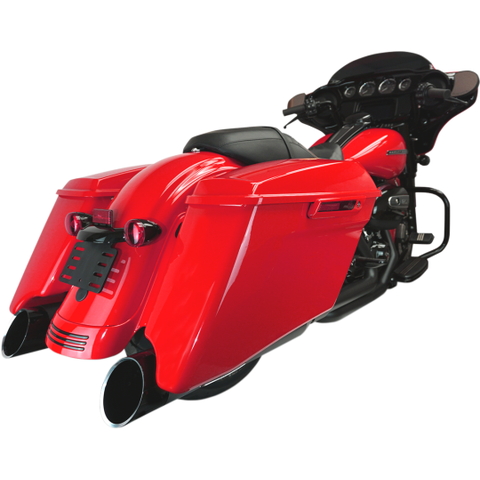 クロームワークス□4.5インチ スリップオンマフラー エッジチップ