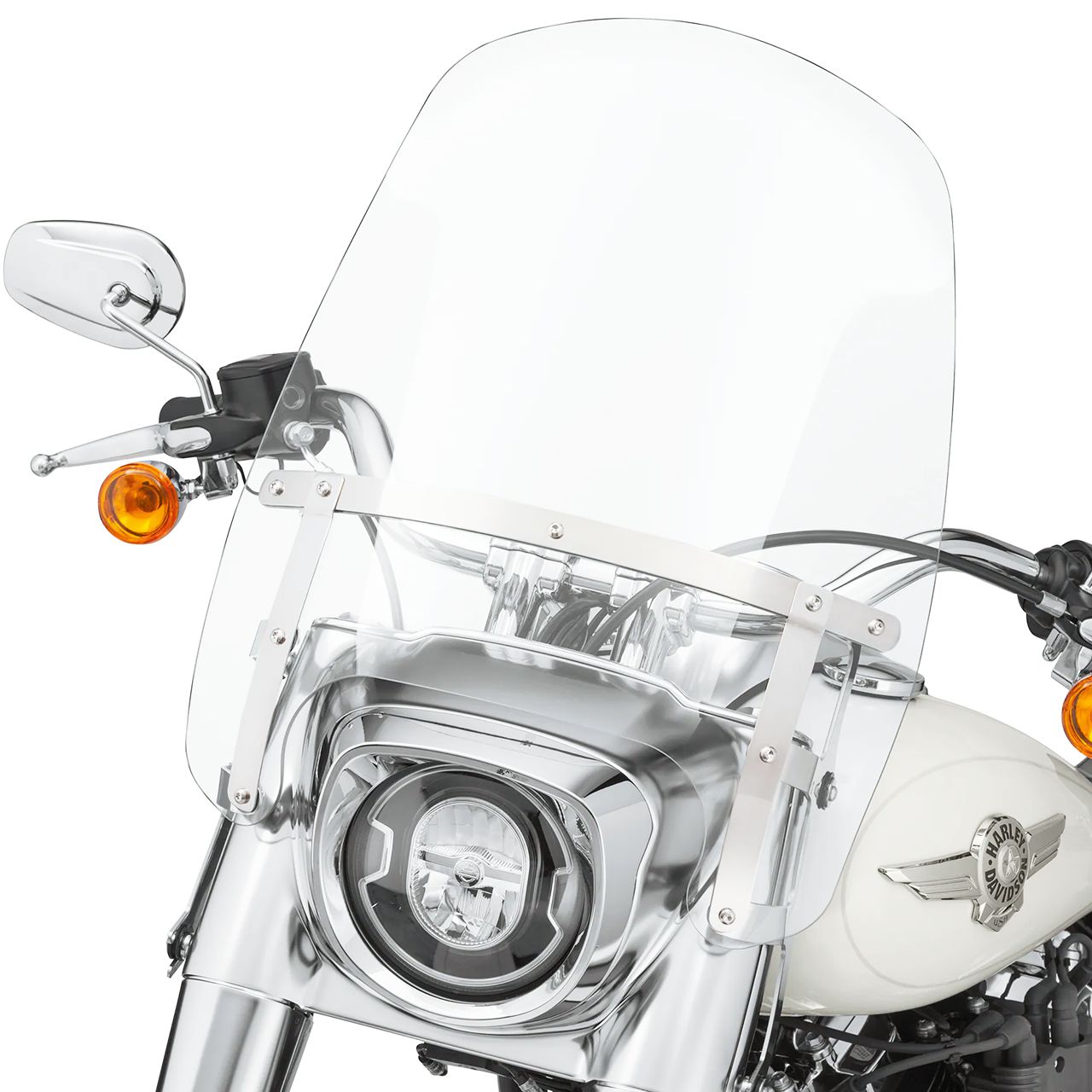 ハーレー純正□ウインドスプリッター デタッチャブル 19インチ