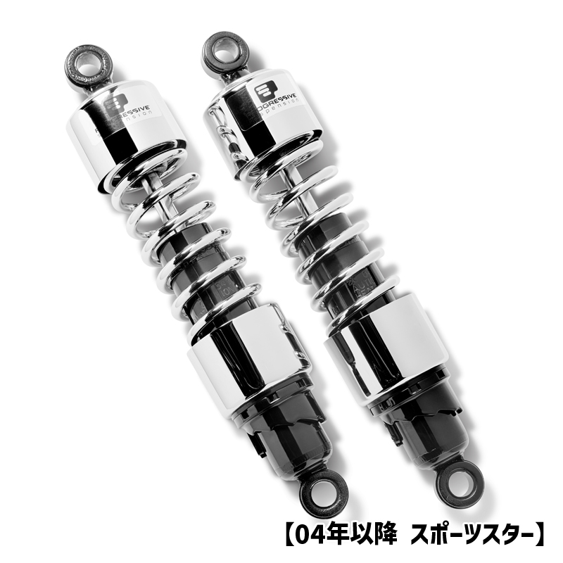 プログレッシブ□PROGRESSIVE 412シリーズ 11.0インチ クローム 93