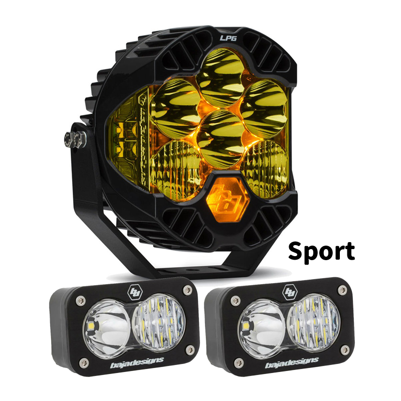 カリレイズドモト□バハデザイン ネイキッド ユニバーサルLEDライト