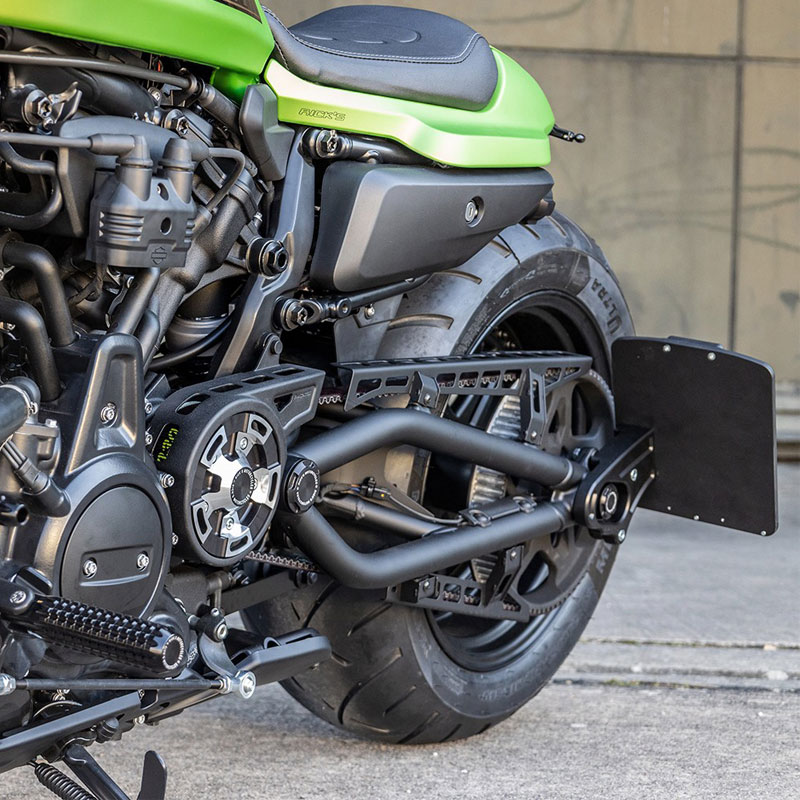 リックスモーターサイクルズ□ サイドマウント ナンバープレート