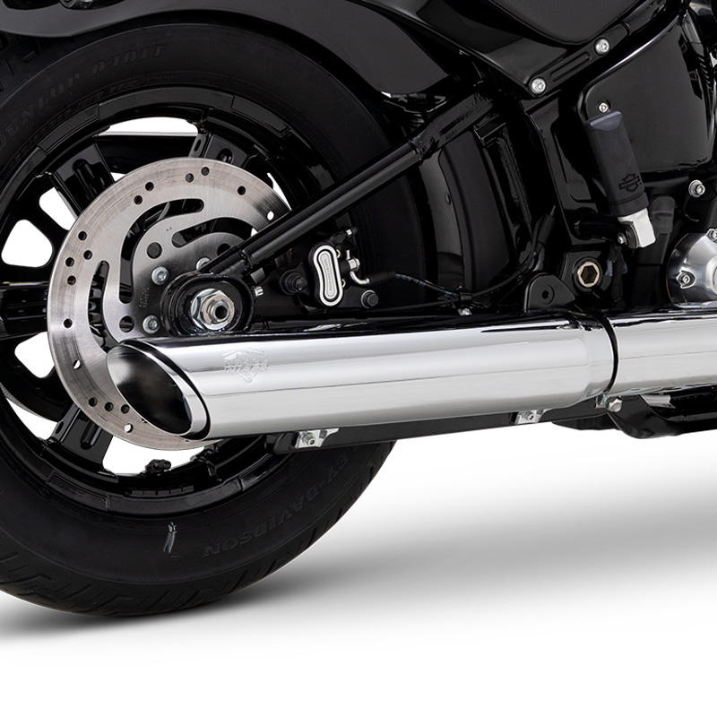 クロームワークス 4インチ スリップオンマフラー HP-PLUS スラッシュ