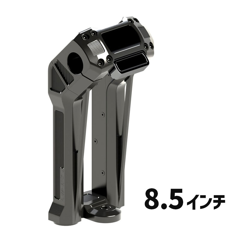 リックスモーターサイクルズ□ クラブスタイル 8.5インチ プルバック