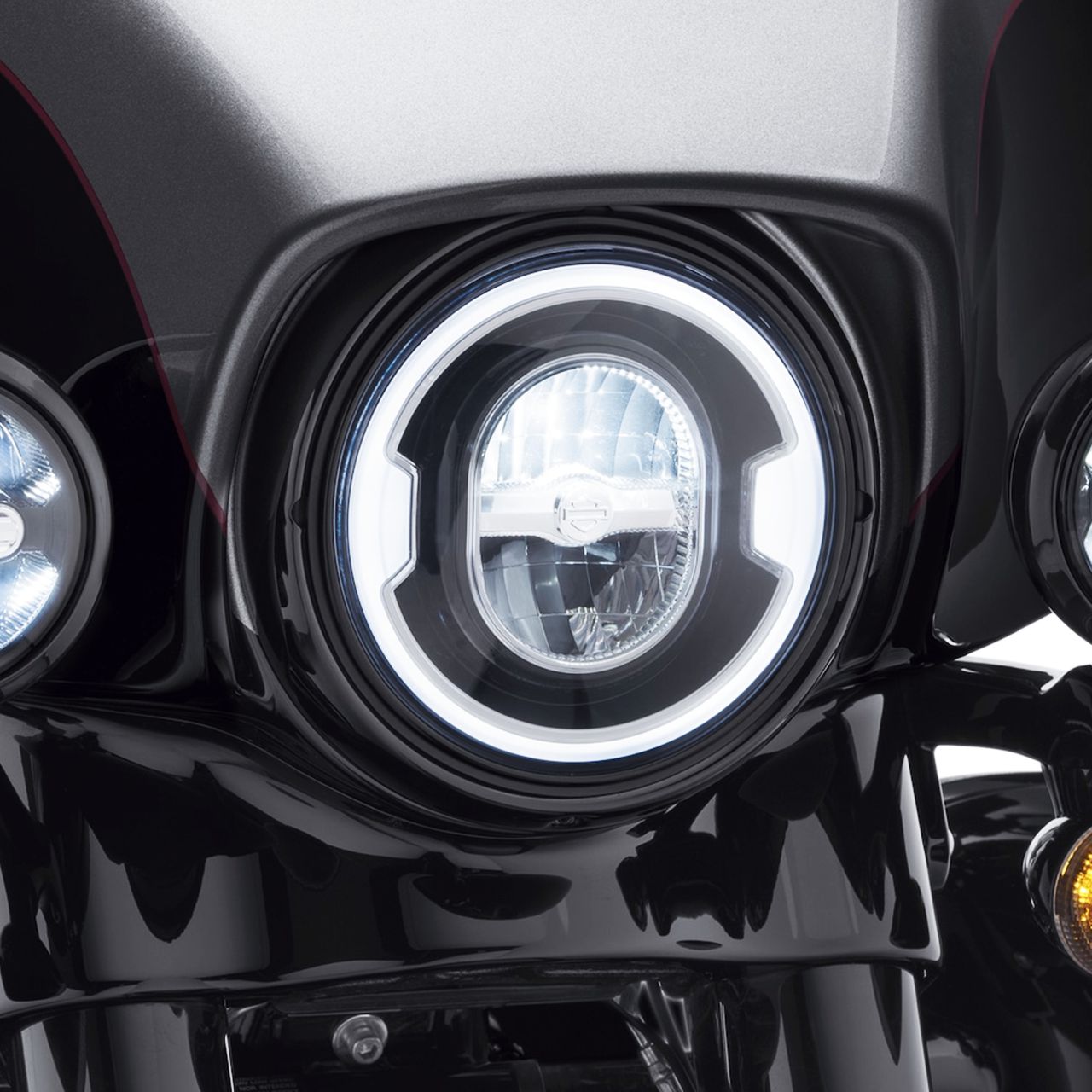 ハーレー純正□7インチ デーメーカー シグネチャーリフレクター LED