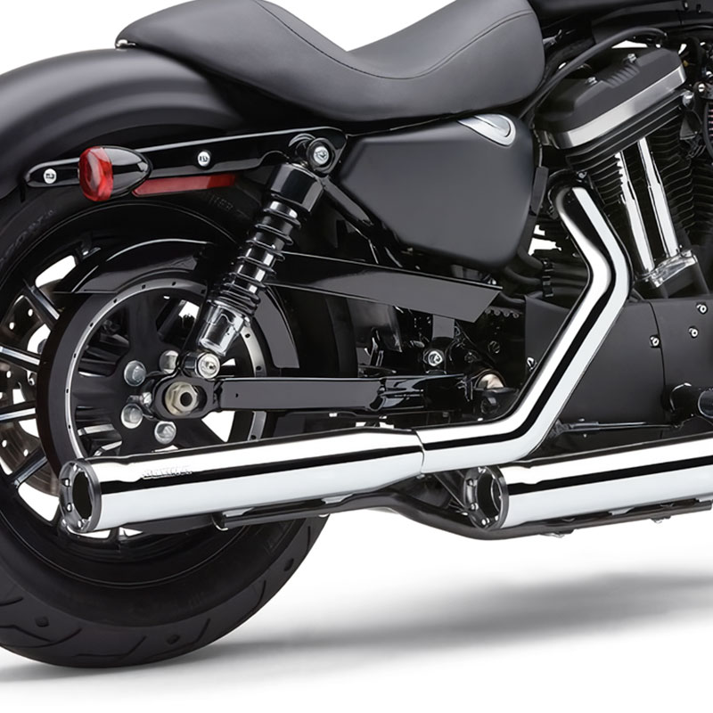 コブラ□レースプロチップ 3インチ スリップオンマフラー クローム