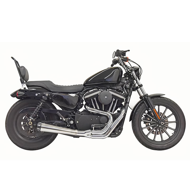 バッサニ□ ロードレイジ 2in1 フルエキゾーストマフラー クローム