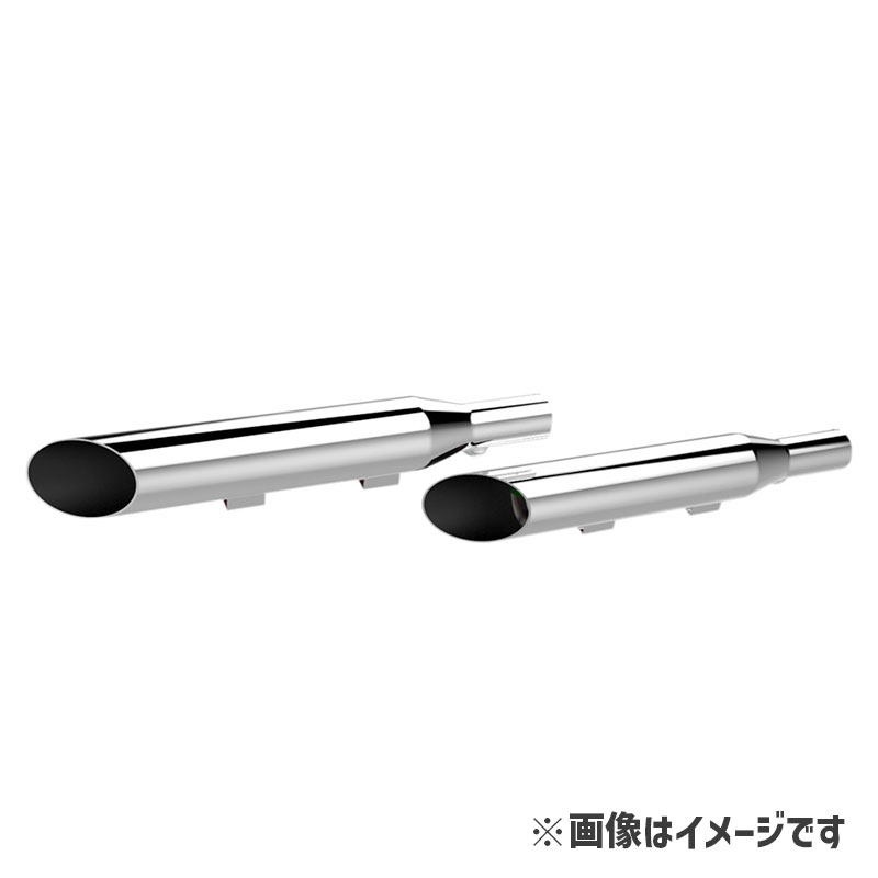 クロームワークス□3インチ スリップオンマフラー HP-PLUS テーパード