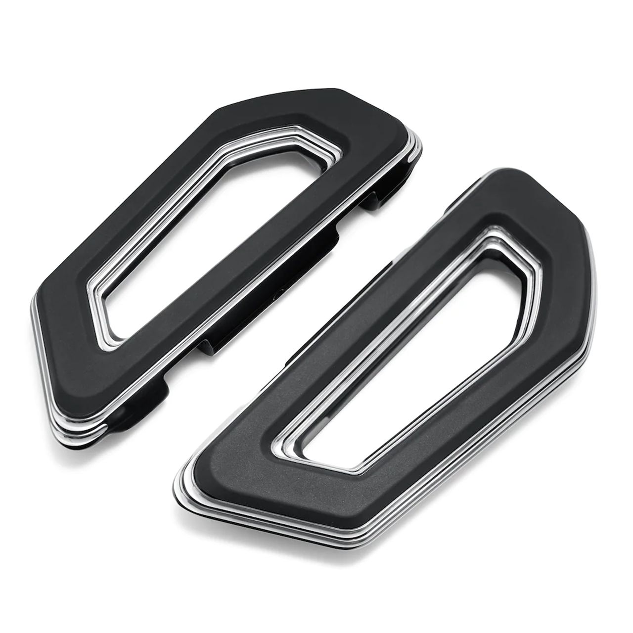 ハーレー純正□エンパイア パッセンジャーフットボードキット ブラック