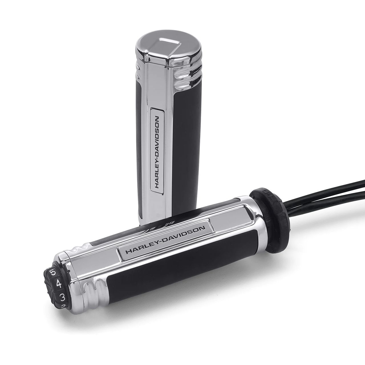 ハーレー純正□エンパイア ヒートグリップ クローム 【FXDLS/16年以降