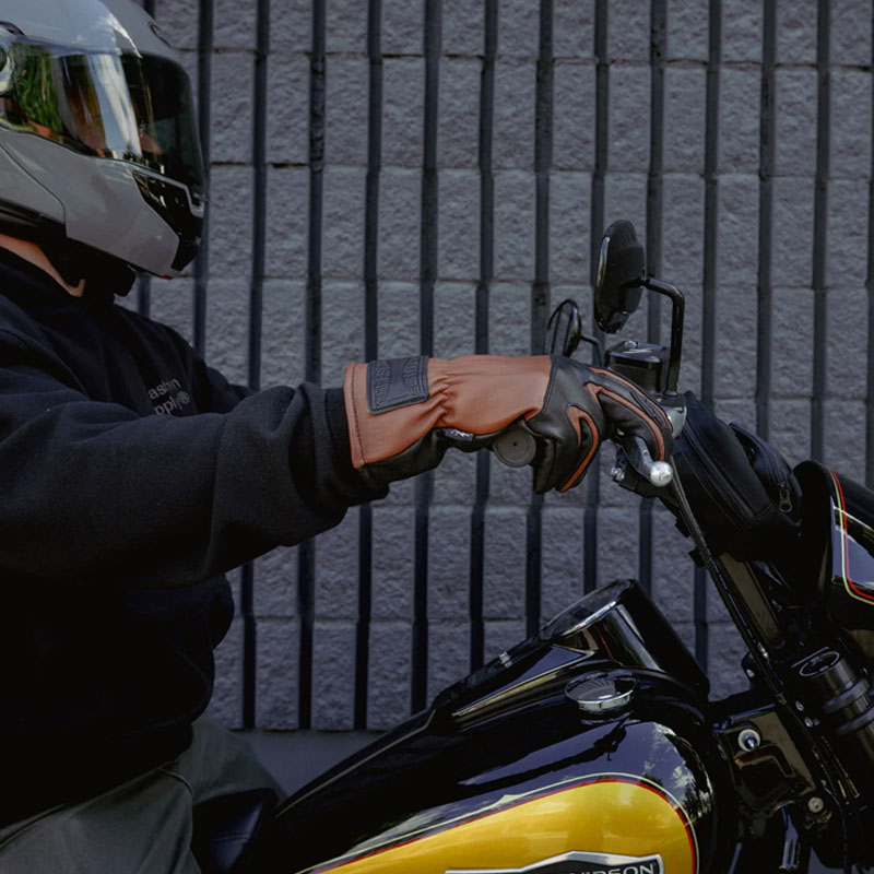 スラッシンサプライ エース ローパー レザーグローブ ブラック