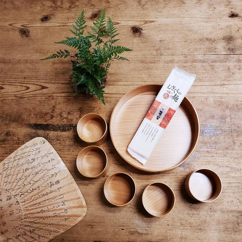 曲げわっぱそうめんセット くらしのこみち | よろずを継ぐもの｜継ぐ