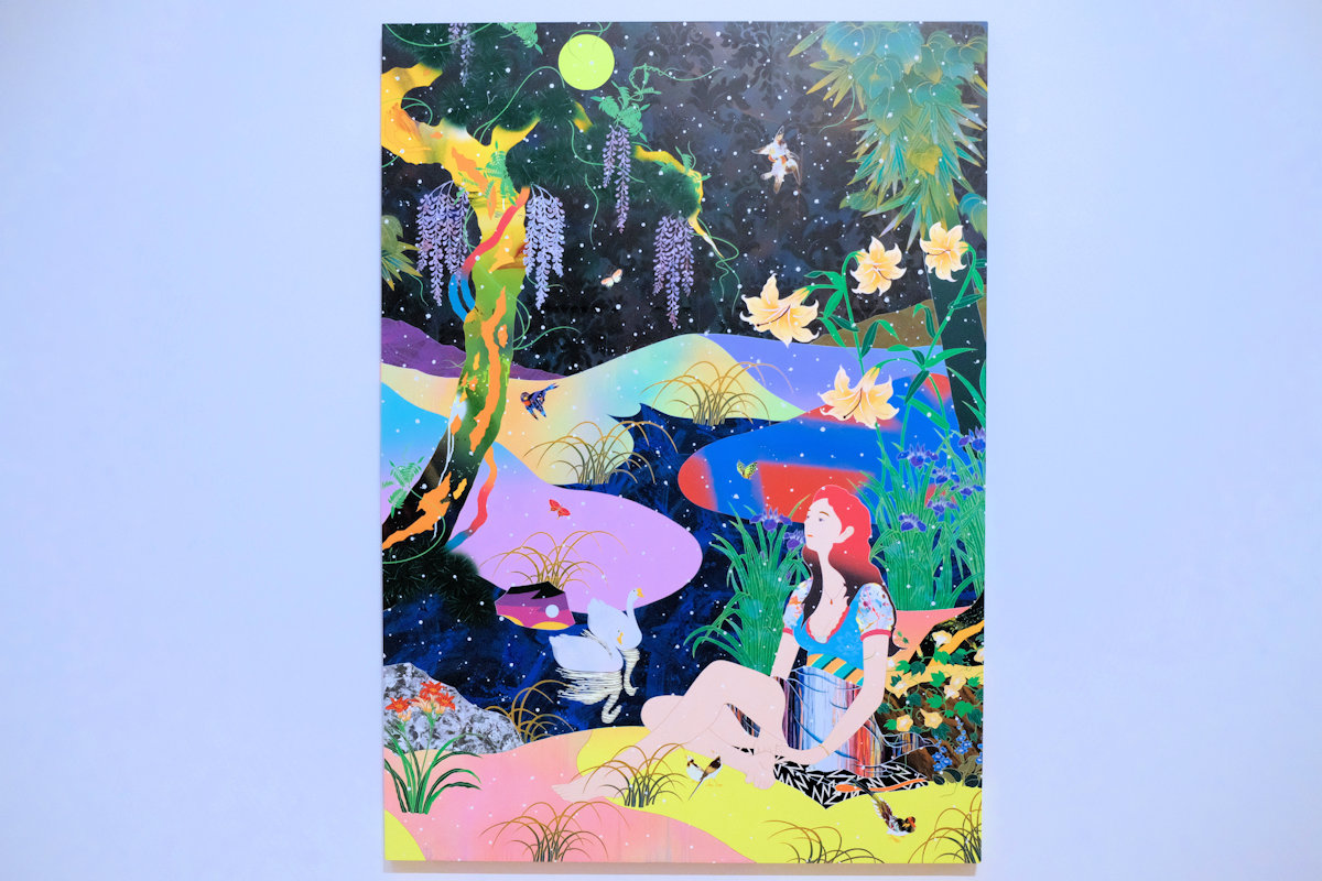 松山智一「IN AND OUT」｜多様性のグラデーションを探るアート｜アート数奇