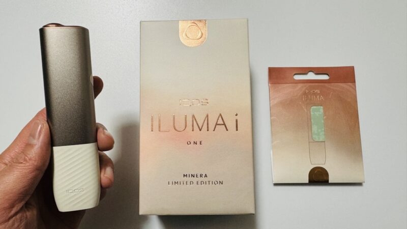 遂にコンビニでも発売！IQOSイルマiワンのミネラモデルを買ってみた