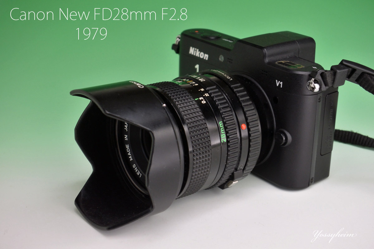 キャノン「Canon New FD 28mm/f2.8」分解・清掃 | ヨッシーハイム
