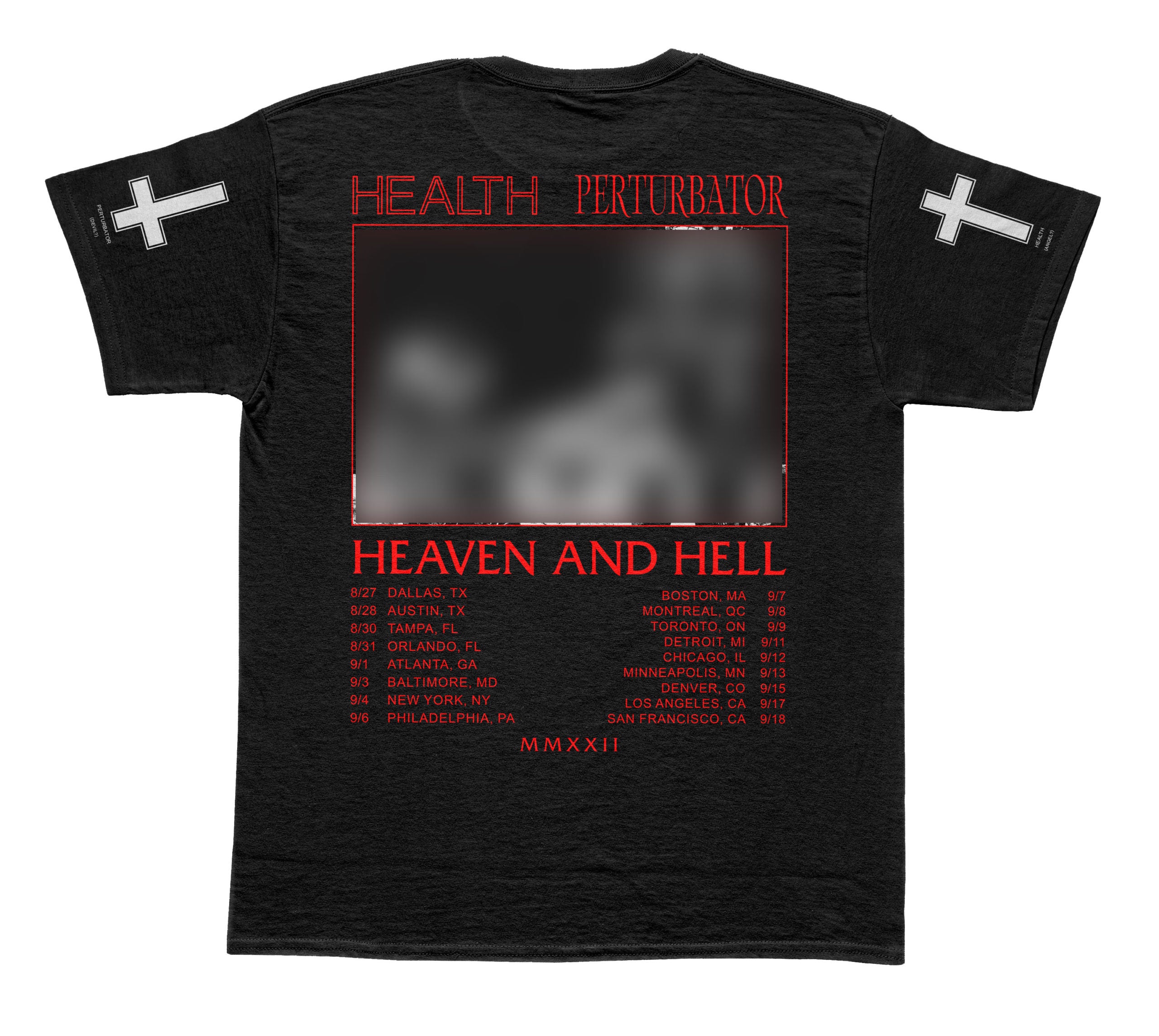 HEAVEN AND HELL 2022 TOUR TSHIRT – HEALTH :: FASHION