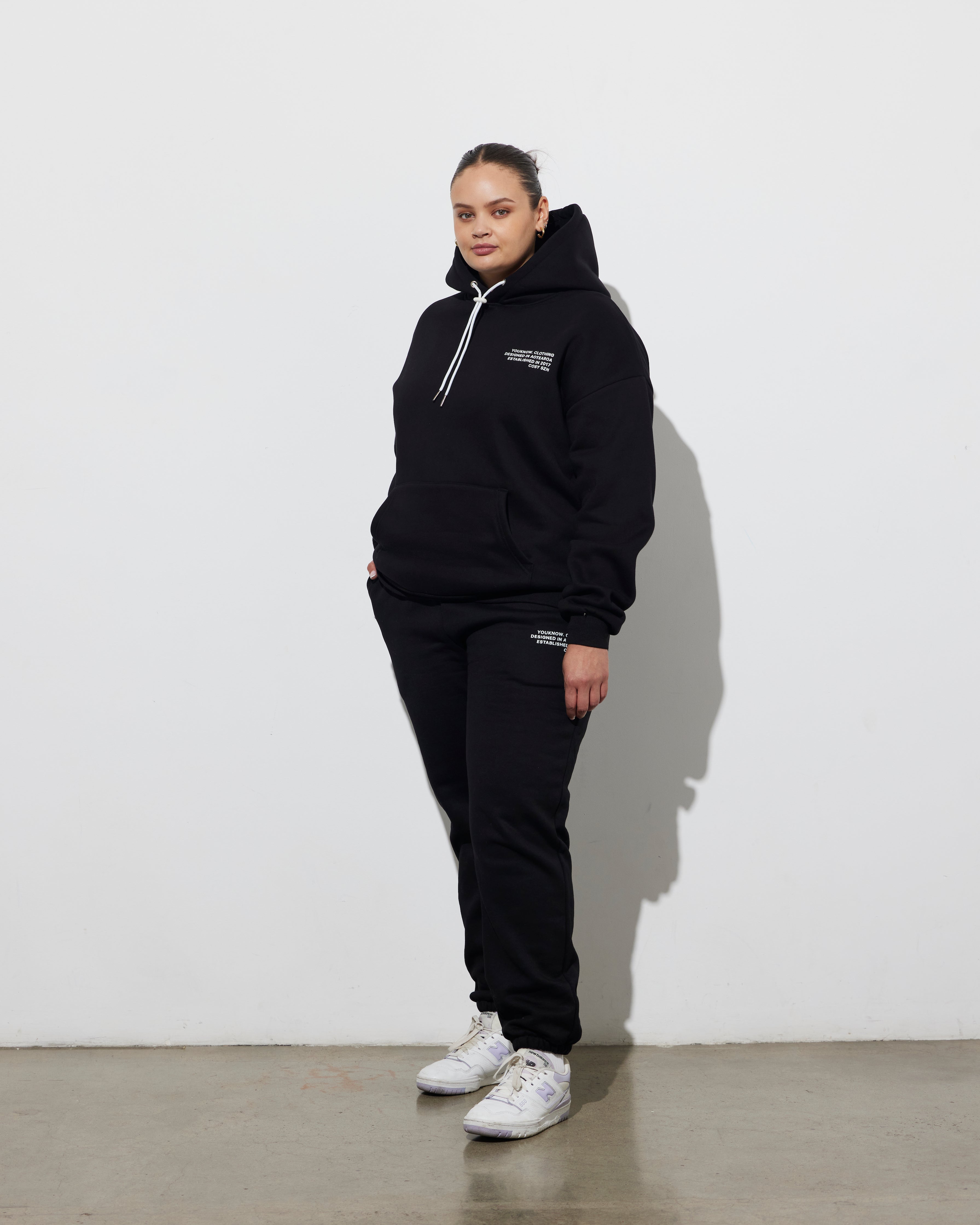 Cosyszn Hoodie | Black – YOUKNOW. CLOTHING