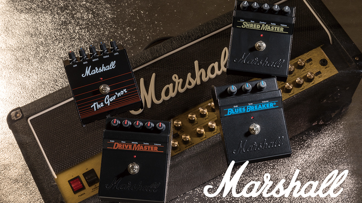 マーシャル伝説のペダルが復活！ The Guv'nor、Bluesbreaker