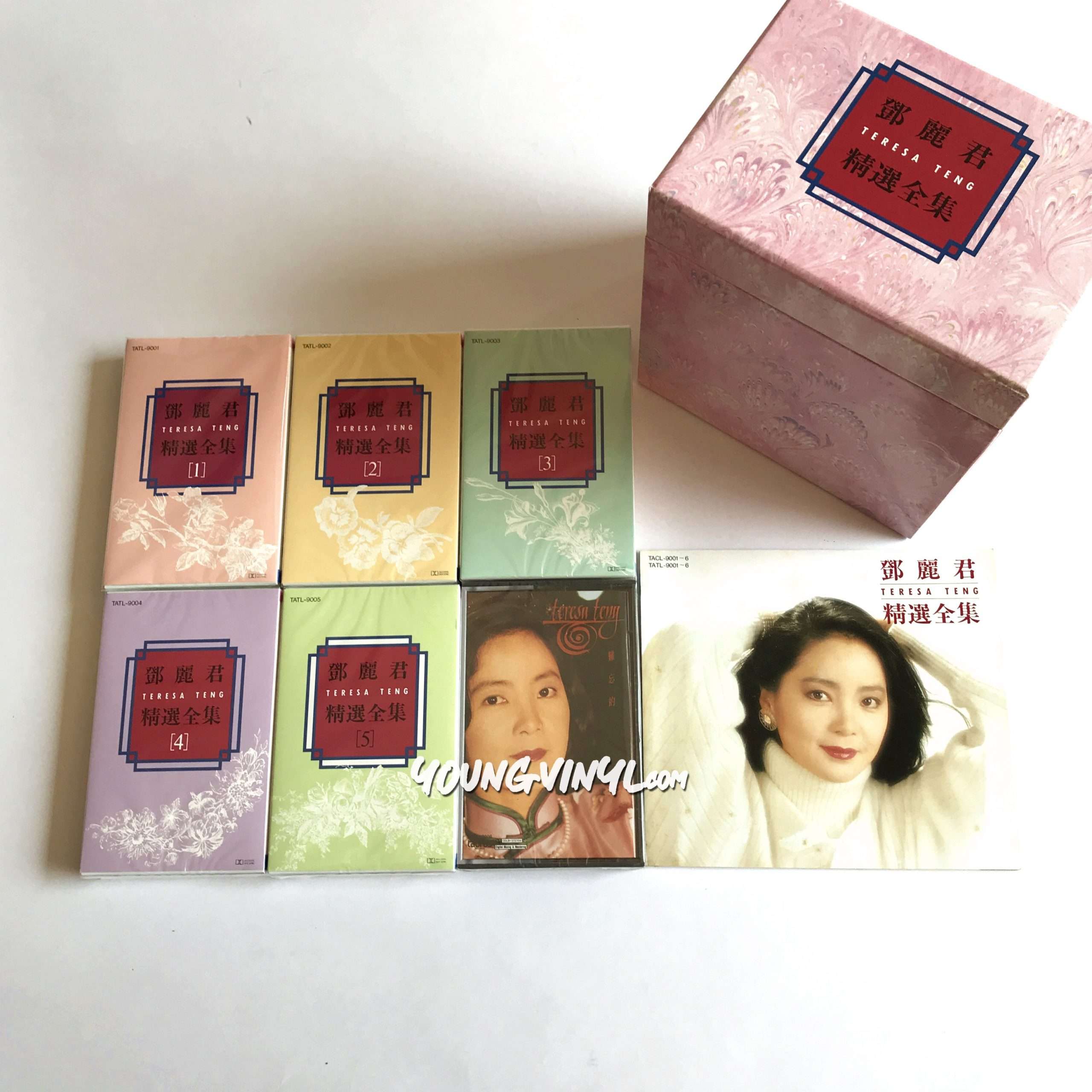 Teresa Teng 精選全集 1-6 Cassette Box Set 鄧麗君 テレサ・テン