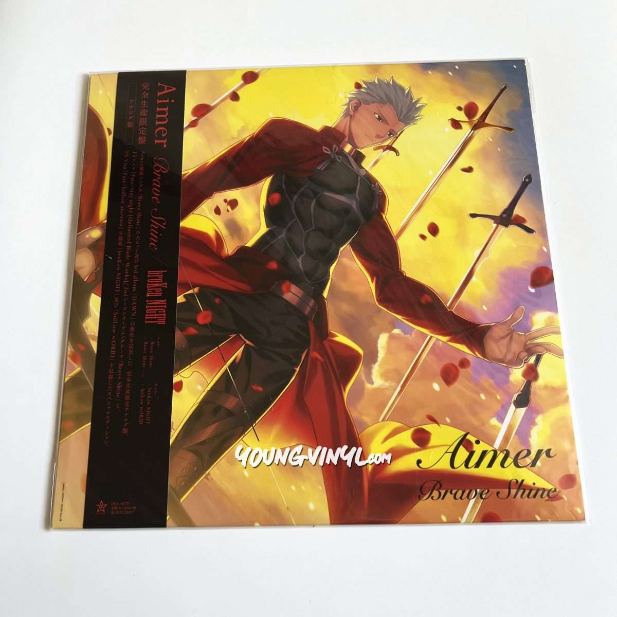 Aimer Brave Shine Limited Vinyl New fate stay night op Sealed
