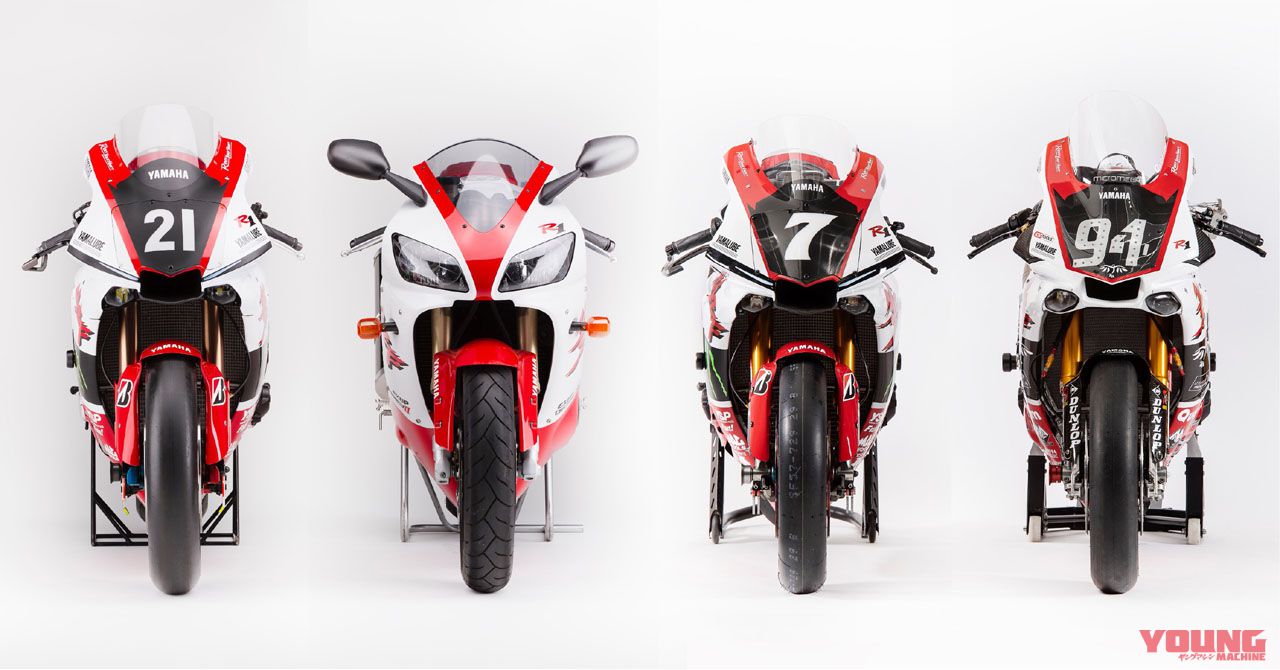 鈴鹿8耐参戦のYZF-R1 20周年カラー公開│WEBヤングマシン｜新車バイク