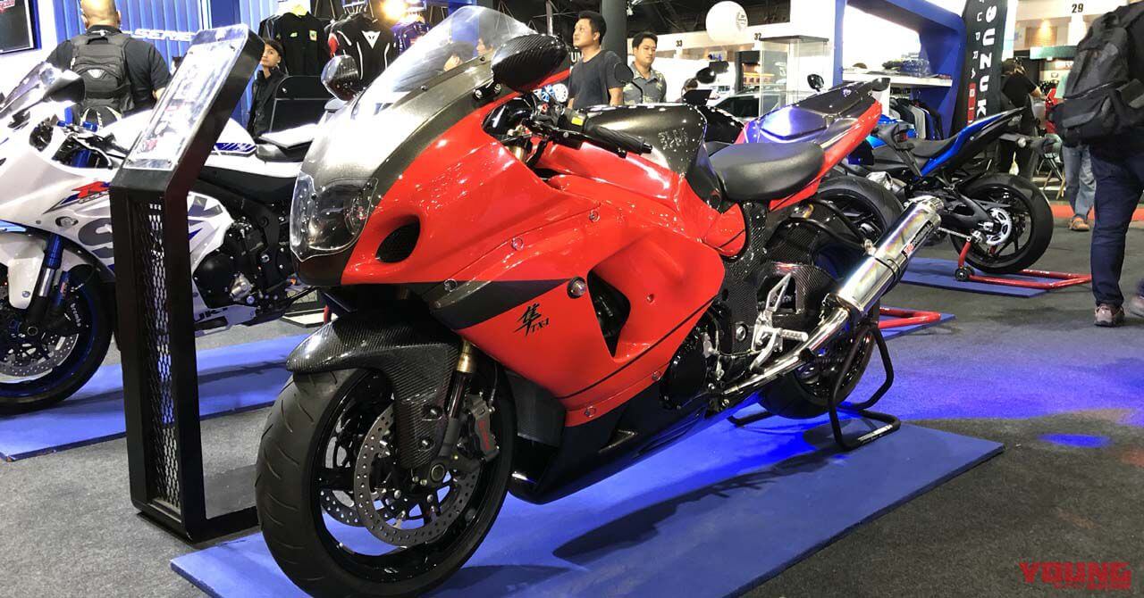 ヨシムラハヤブサX-1が現行型ベースのTX-1に進化していた│WEBヤング