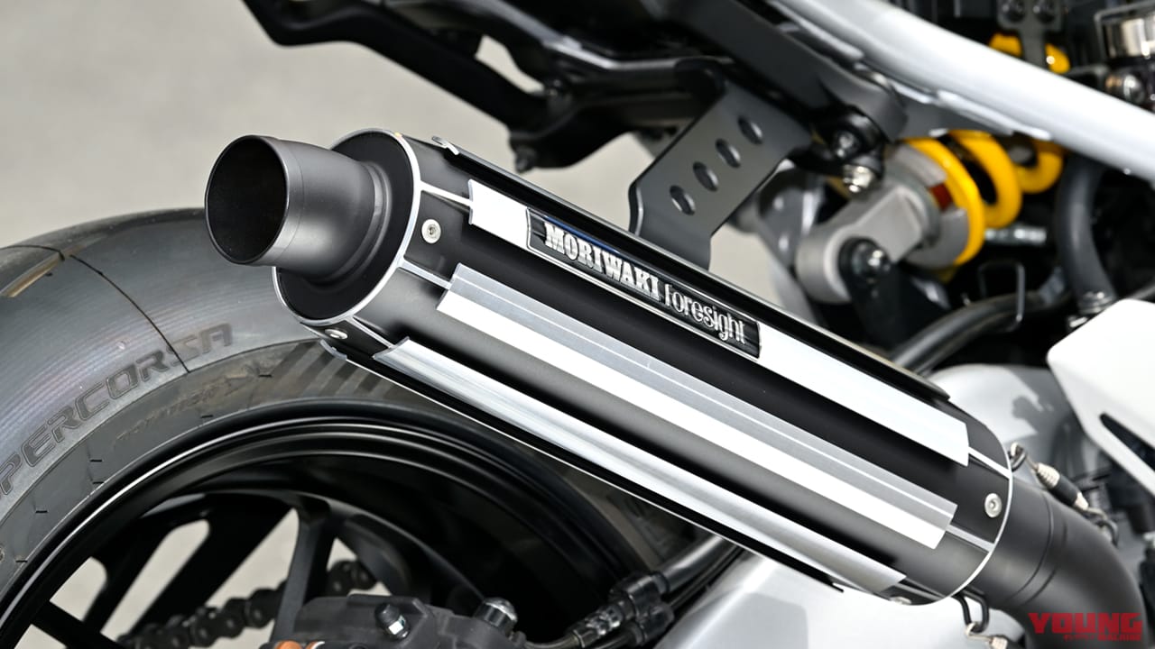 モリワキ”フォーサイト”が大復活! '80年代の名作マフラーが令和に転生