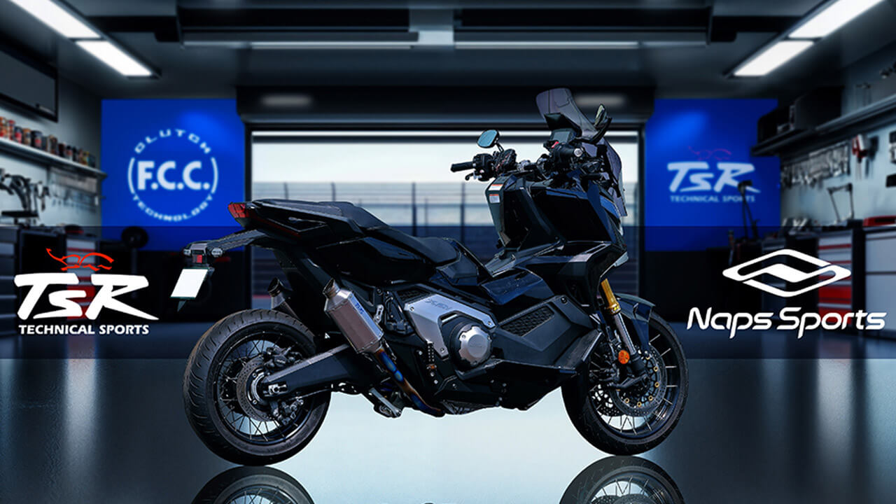 TSR×NAPS【X-ADV('21-23 RH10)用2本出しフルエキゾーストを発売開始