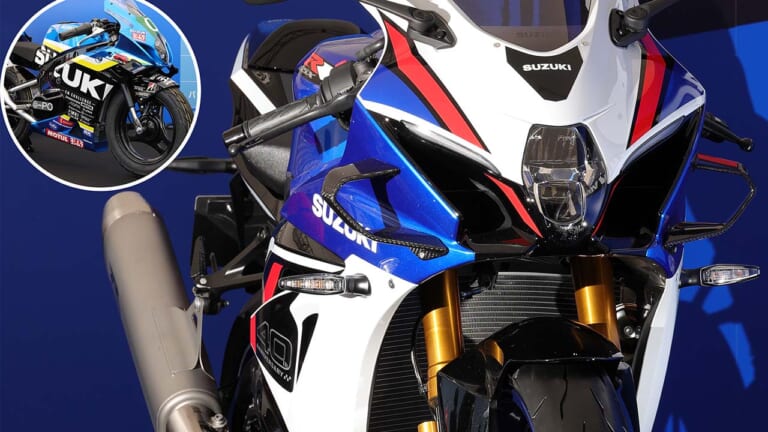 鈴鹿8耐“GPスクエア”のスズキブースには新型GSX-R1000Rなど未発売