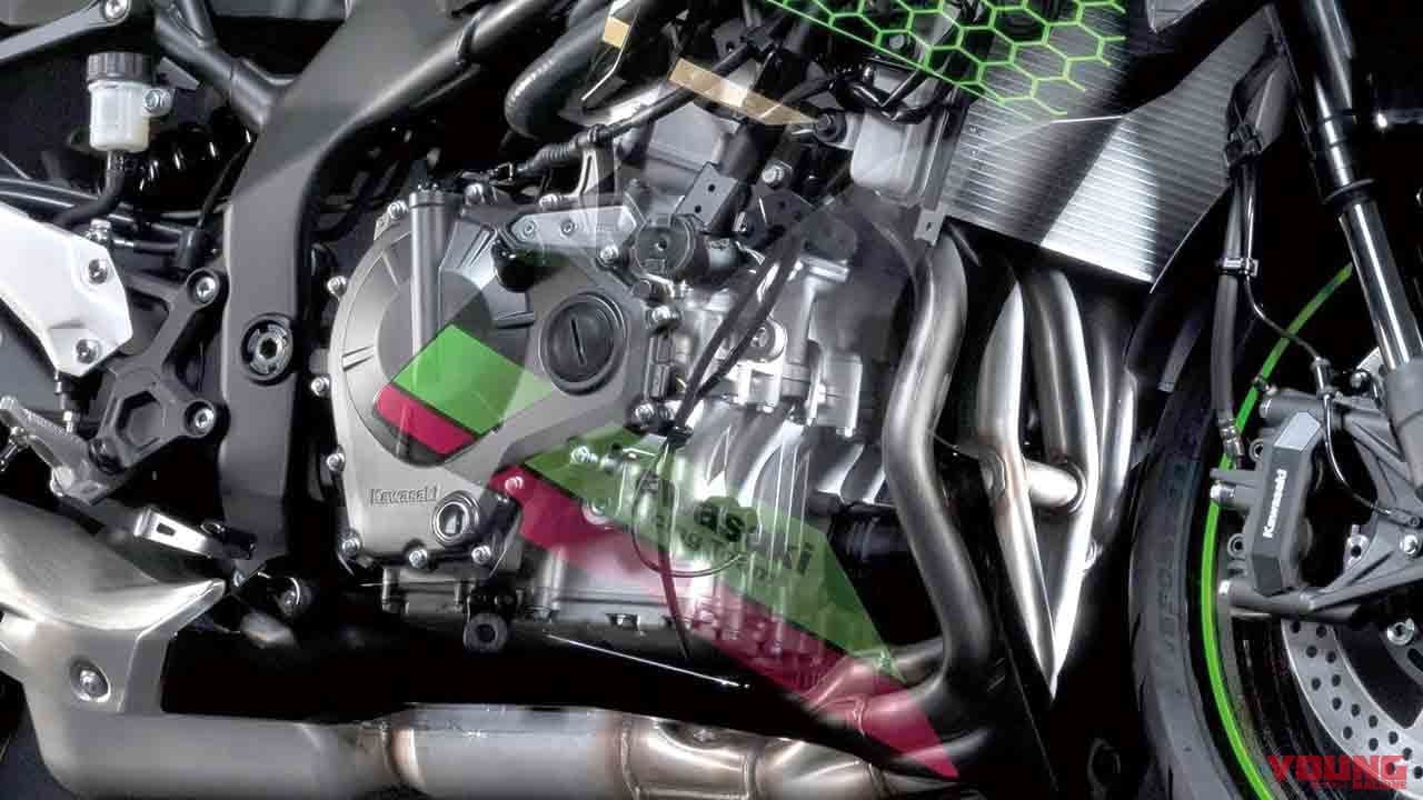 画像 No.5/13] '20カワサキ Ninja ZX-25Rエンジン解説【250直4で45ps