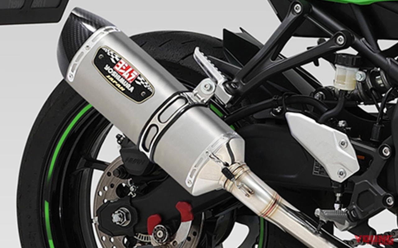 画像 No.7/10] ZX-25R用ヨシムラマフラー・R-77Sサイクロン×6タイプ
