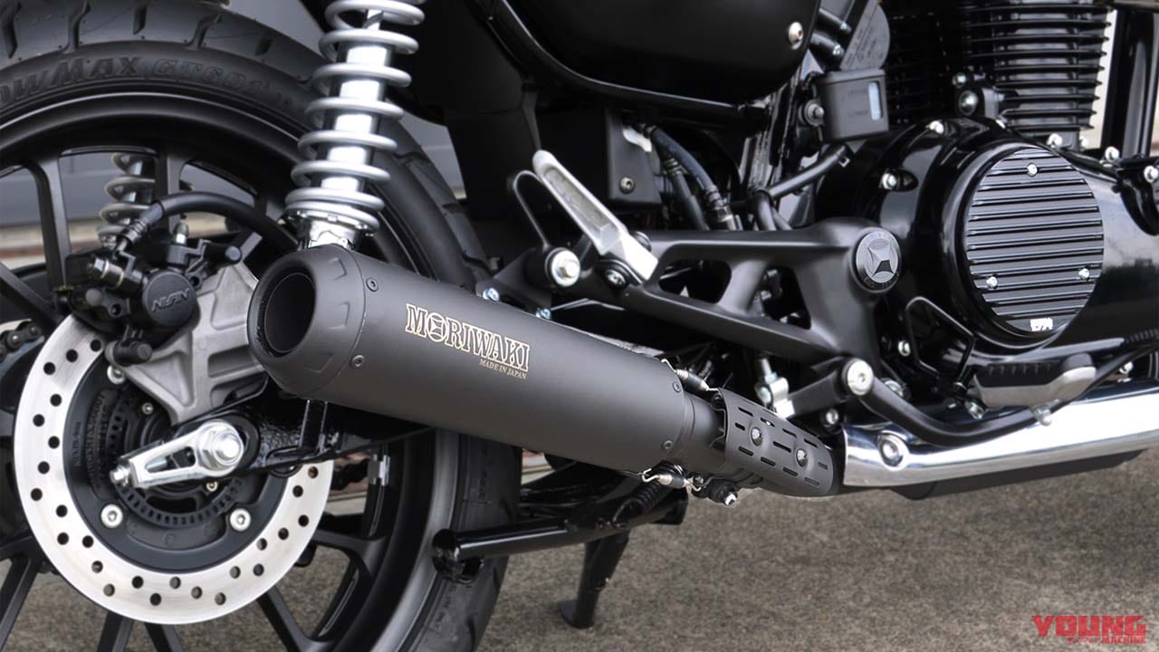画像 No.8/13] 【GB350/S用】モリワキのスリップオンマフラーが登場