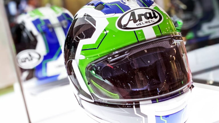限定】ニンジャ40周年の「Arai RX-7X」がカワサキプラザ限定モデル