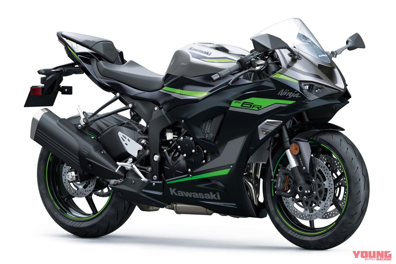 画像 No.1/21] 2024新型カワサキ ニンジャZX-6Rがテンアール顔で登場