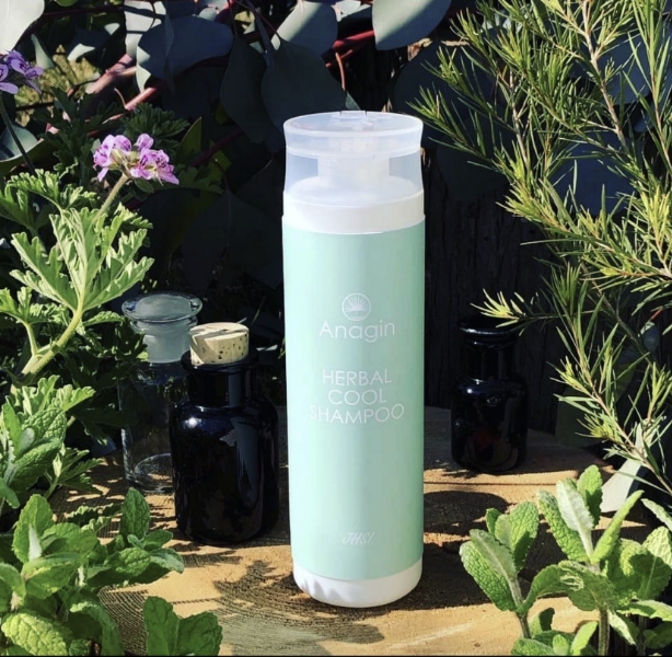 夏限定！Anaginアナジン「HERBAL COOL SHAMPO(ハーバルクール
