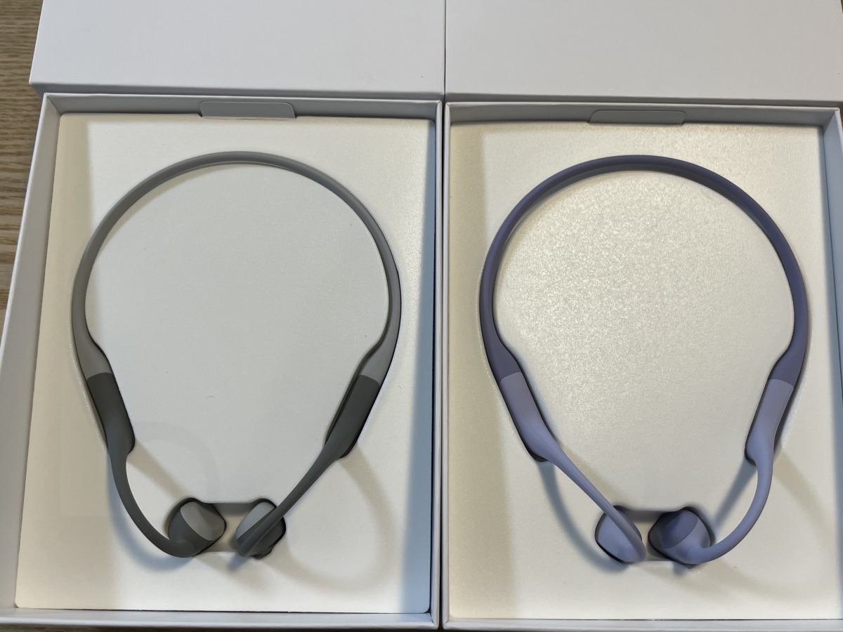 SHOKZ再び！OpenRunを妻と一緒に購入！新色のパープルがとっても