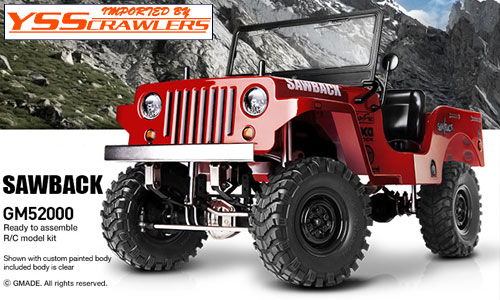 YSS G Made - Sawback[ソウバック] スケールクローラーキット！[予約