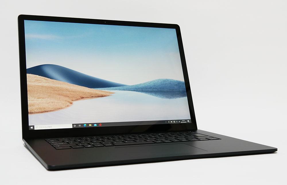 Surface Laptop 4」15インチモデルは作業面での実用性も高いことが判明