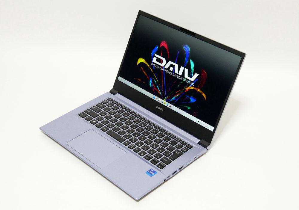 マウス「DAIV 4N」実機レビュー！GTX 1650搭載でも1.44kg