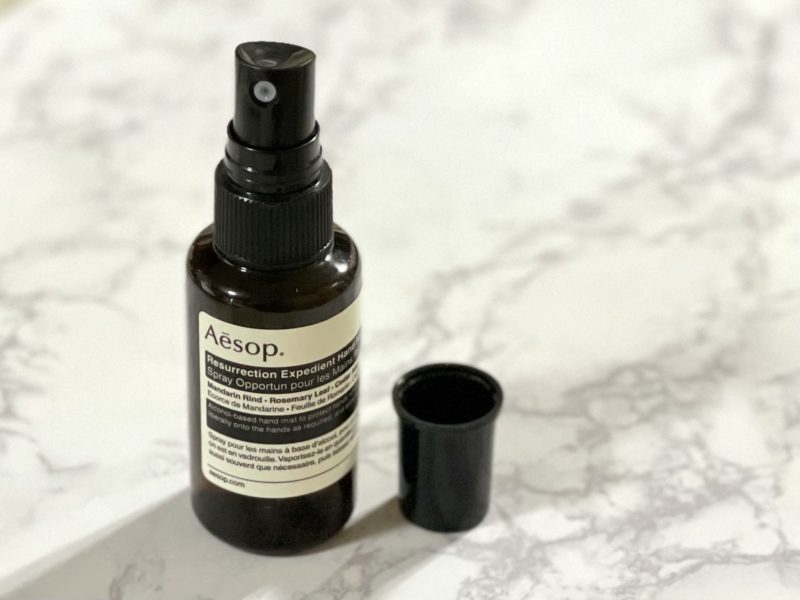 Aesop】外出先で使いやすい人気のハンドミスト｜手肌を清潔に保つ使い