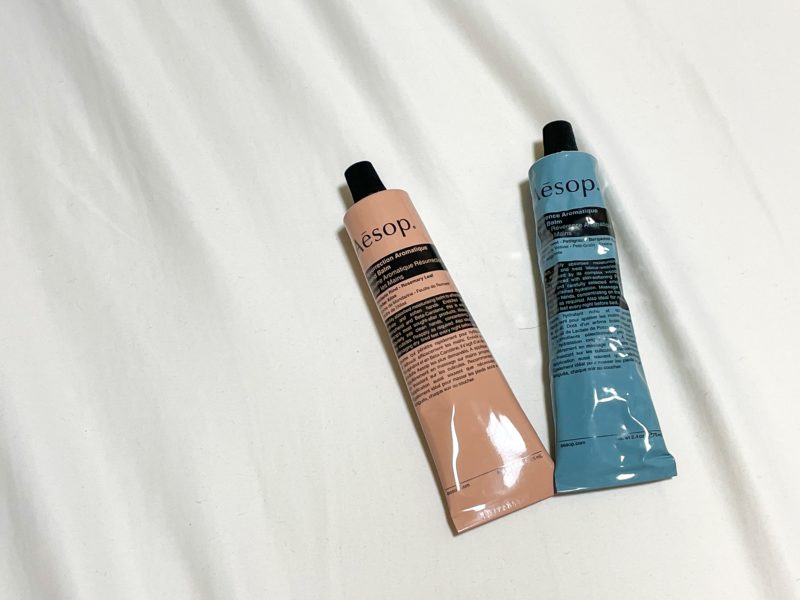 イソップ（Aesop）ハンドクリームはどれがおすすめ？人気3種の香り