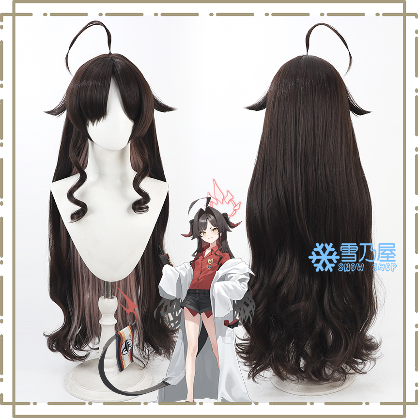 ブルーアーカイブ-Blue Archive 鬼怒川カスミ コスプレウィッグ